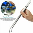 thumbnail image 4 of Scissors, Tweezers for Aquatic Plants, Fish Tank Starter Set Stainless Steel Aquarium Tool Kit, 4 of 6
