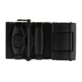 thumbnail image 4 of Esquirla Mens Automatic Slide Buckle Replacements DIY Ratchet Belt Buckle Rectangle Black, 4 of 7