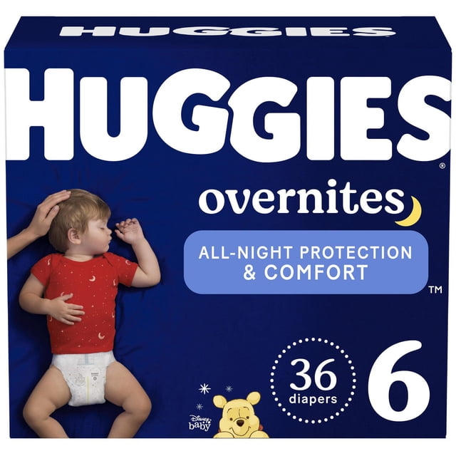 Huggies Overnites Nighttime Baby Diapers, Giga Pack
