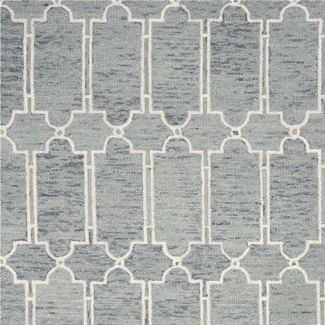 HomeRoots 352550 Tapis en Laine Bleu 5 x 7 Pi