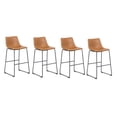 thumbnail image 1 of Plata Décor Landon Tabouret 30" en Tan - Ensemble 4, 1 of 4