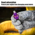 thumbnail image 3 of Unique Bargains 2 Set M12x1.25 Oil Drain Plug Magnetic Aluminum Alloy with 2 Washer for Car Motorcycle Purple, 3 of 7