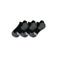 thumbnail image 1 of OTECKA Unisex Basic Performance Ankle Socks with Moisture-Wicking - Cushion Comfort Ankle Socks, Black - 3 Packs, Small-Medium, 1 of 5