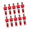 thumbnail image 3 of Lipstore Ensemble de 10 Pcs de Baby-Foot pour Hommes Ensemble de Soccer Table Mini Poupée Table Soccer Hommes Rouge Blanc, 3 of 8
