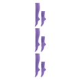 thumbnail image 1 of kurtrusly 2pcs/set Quick-drying And Elastic Slouch Socks Fit For All Feet Shape Extra Polyester Smooth Surface Soft Texture Light Purple 3Set, 1 of 6