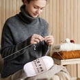 thumbnail image 2 of Birdeem 5 Strands Milk Cotton Doll Crochet Diy Knitting Thread Baby Sweater Wool Ball, 2 of 6
