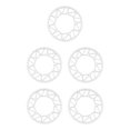 thumbnail image 1 of Ruiboury Lightweight And Easy To Install - Smooth Operation Chain Ring For Bicycles Bicycles Crank Bike Chain 52T silver 5Set, 1 of 6