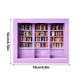thumbnail image 2 of Anxiety Miniature Bookshelf Decorative for Mindfulness Stress Management and Home Organization, 2 of 3