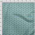 thumbnail image 3 of oneOone Cotton Poplin Fabric Leaves & Floral Block Print Fabric BTY 56 Inch Wide, 3 of 4