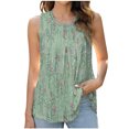 thumbnail image 1 of Débardeur pour Femmes Imprimé Pull-Over Mode Décontracté Col Rond, 1 of 3