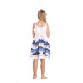 thumbnail image 3 of Fille Hawaiian Classique Empire Robe avec Sangle Élastique en Diamant Tête Palmiers Plage, 3 of 5