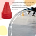 thumbnail image 1 of Becaristey 10pack/lot Stadium Marking Agility Training Marker Durable And Weather-Resistant Solution red 1Set, 1 of 6