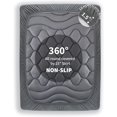 thumbnail image 5 of Sonive Full Size Mattress Protector, Mattress Topper with 8-21" Deep Pocket, Mattress Pad with 3-Zone Support, Mattress Cover Microfiber Fitted Mattress Machine Washable Grey, 5 of 5
