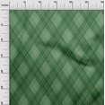 thumbnail image 3 of oneOone Cotton Jersey Green Fabric Check Sewing Craft Projects Fabric Prints By Yard 58 Inch Wide, 3 of 5