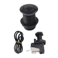 thumbnail image 3 of Yingyy Air Switch Kits Portable Cordless on argent product is designed brushed Switch Push Button Pneumatic Off, 3 of 5