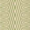 thumbnail image 1 of Ahgly Company Tapis d'Intérieur Lavable en Machine Carré Transitionnel Laiton Vert, 4 Pieds Carré, 1 of 7