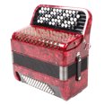 thumbnail image 1 of Kids Accordion Instrument, Clear Dynamic Sound 62 Keys Accordion With Straps For Home School Practice, 1 of 8