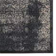 thumbnail image 3 of Linon Vintage Ilussion Power Loomed Microfiber Polyester 2'x3' Rug in Navy, 3 of 3