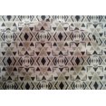 thumbnail image 4 of oneOone Cotton Silk Fabric Triangle Ikat Printed Craft Fabric BTY 42 Inch Wide, 4 of 4