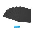 thumbnail image 3 of Unique Bargains 3.5' x 2' Blank Paper Business Cards, 90 Pack Small Index Flash Cards Words Message Note Card, Black, 3 of 7