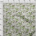 thumbnail image 3 of oneOone Polyester Spandex Light Green Fabric Florals Sewing Craft Projects Fabric Prints By Yard 56 Inch Wide, 3 of 4