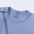 thumbnail image 4 of WEIYLL Combinaisons pour Filles, Manches Courtes à Fermeture Éclair, Col Rond, Été, Bleu Doux, pour Tout-Petits de 18-24 Mois, 4 of 8