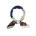 thumbnail image 1 of INSPIRE CHIC Foulards Carrés à Rayures d'Halloween pour Femmes Foulard de Tête Fichu Bleu, 1 of 5