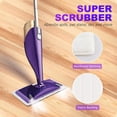 thumbnail image 4 of X-Large Dust Mop Refill for  Sweeper XL Mop - 4 Pack Washable & Reusable  Microfiber Mop Pad Refills for Wet & Dry Hard-Floor Cleaning, 4 of 5