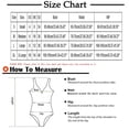 thumbnail image 2 of Maillot de Bain une Pièce pour Femmes avec Jupe de Plage Paréo Imprimé Floral Rétro Ensemble Bikini Deux Pièces, 2 of 3
