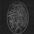 thumbnail image 1 of Ahgly Tapis d'Intérieur Lavable en Machine Carré Noir Nuit Transitionnel, 4 Pieds Carré, 1 of 7