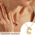 thumbnail image 4 of LYMAYTER Collier Pendentif Initial pour Femmes - Lettre Ballon, Ajustable-Cyclable, 4 of 7