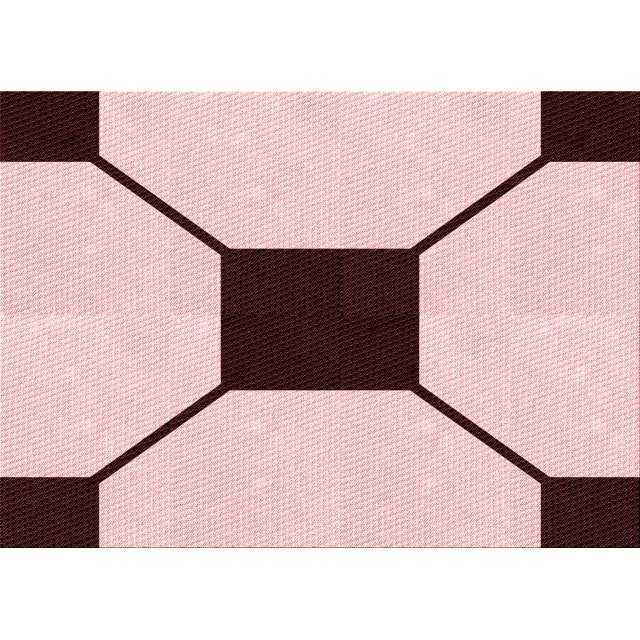 Ahgly Tapis Rectangulaire Lavable en Machine Intérieur Transitionnel Rose Clair, 3 Pieds x 5 Pieds