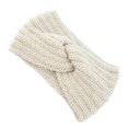 thumbnail image 3 of Bandeau d'Hiver pour Femmes Coupe-Vent Tricoté Accessoires de Coiffure pour Réchauffeurs Style Simple Décoration Accessoires de Coiffure pour Femmes Beige, 3 of 6