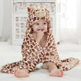 thumbnail image 3 of Cute Cartoon Baby Washcloth Bath Towel For Bathing Feeding Wipe Cloth, 3 of 5