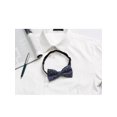 thumbnail image 5 of INSPIRE CHIC Men's Polka Dots Bow Ties Pre-Tied Bowknot for Wedding Business Navy Blue White, 5 of 5