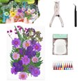 thumbnail image 5 of Wzzjkit Transparent Bookmarks for Dried Flowers DIY Transparent Dried Flower Bookmarks Dried Flower Bookmark Making Kit Dried Flowers Sets with Tools, 5 of 5