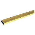 thumbnail image 1 of Rectangular Brass Tube, 1/8 x 1/4 x 12 In. - 8264, 1 of 1