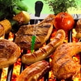 thumbnail image 2 of BBQ Mat & Fire Mat - -Fire Surfaced Barbecue Kitchen Gadget for Grilling Barware Dining & Bar Platforms, 2 of 7