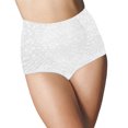 thumbnail image 1 of Bali Womens Tummy Panel Firm Control Brief, 2XL, WhiteWhite Deluster, 1 of 4