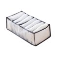 thumbnail image 2 of Mesh Storage Box Foldable Closet Clothes Dividers Nylon Dresser Compartments Organizers, 2 of 9