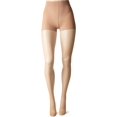 thumbnail image 3 of Hanes Womens Perfect Nudes Run Resistant Tummy Control Girl Short Hosiery, XL,, 3 of 5
