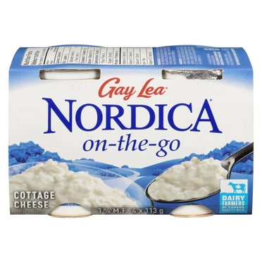Nordica à Emporter Format Individuel Nature 1 % M.F. Fromage Cottage