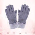 thumbnail image 3 of Boovnll Heated Gloves for Men Thicken Fleece Liner Touch Screen Windproof USB Heated Gloves for Women Men Motorcycle, Running, Cycling, Driving, Typing, Heated Gloves, 3 of 9