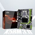 thumbnail image 1 of X58M Motherboard 3.0 MATX Desktop Mainboard Support DDR3 LGA 1366 Support AMD RX Series With USB 3.0, 1 of 9