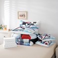 thumbnail image 5 of YST 7Pcs Ice Hockey Comforter Set Bed in a Bag, Winter Sports Game, Full Size (7 Count), 5 of 5