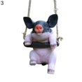 thumbnail image 1 of Hanging Statue Animal Pig Shape Landscape Pendant Resin Simulation Swing Figurines Outdoor Decorations, 1 of 10