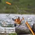 thumbnail image 2 of Canne à Pêche en Stylo avec Moulinet, Canne Rotative, Roue de Pêche, Accessoires de Pêche d'Extérieur pour Passionnés et Pros, 2 of 3