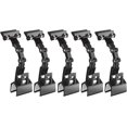 thumbnail image 1 of QUTETN 5 Pack Adjustable Document Holder Flexible Rotatable Paper Holder for Typing Desktop Document Holder Paper Stand Copy Holder Clip for Computer Monitor Canvas Clamp (Black), 1 of 5