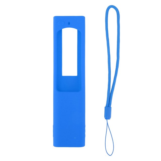 Remote Control Protective Case, Soft Washable Silica Gel Remote Case For Living Room Blue