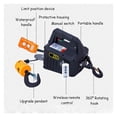 thumbnail image 3 of 500kg Remote Control Crane Hoist Wire Rope Electric Hoist Aluminum Shell Hoist Household Indoor Small Crane Hoist ,Outstanding Load Capacity, 3 of 7